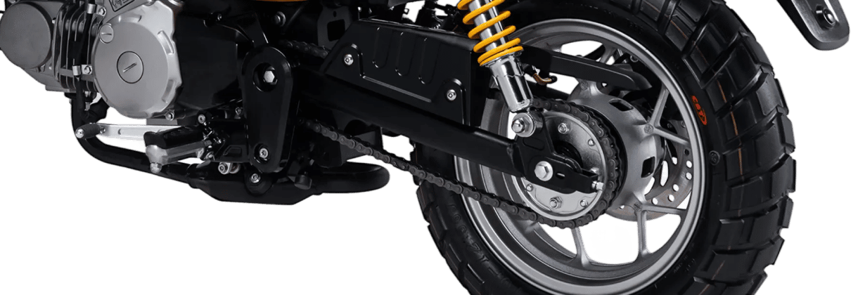 Doble amortiguador trasero