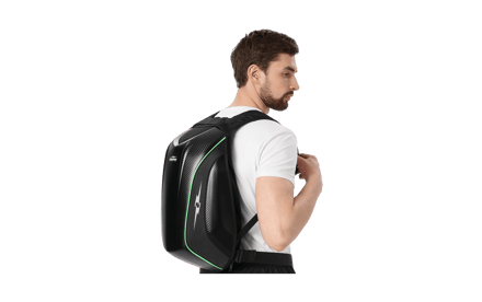 Motorcycle Backpack Black image 01