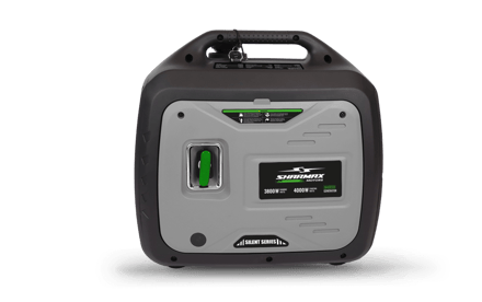 صورة Gasoline Inverter Silent Generator Recoil & Electric Start 3.8KW Gray-Black 01