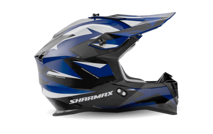 Фото товара Кроссовый мотошлем SH336 (чёрно-синий) 02 Фото товара Кроссовый мотошлем SH336 (чёрно-синий) 02