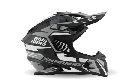 Фото товара Кроссовый мотошлем SH536 (серо-чёрный) 02 Фото товара Кроссовый мотошлем SH536 (серо-чёрный) 02