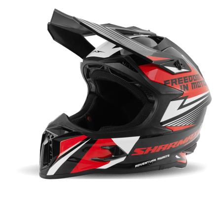 Фото товара Кроссовый мотошлем SH536 (красно-чёрный) 01 Фото товара Кроссовый мотошлем SH536 (красно-чёрный) 01