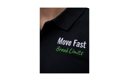 Embroidered Polo Black-Green image 05