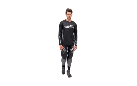 Motorcycle Jersey Gray-Black image 02