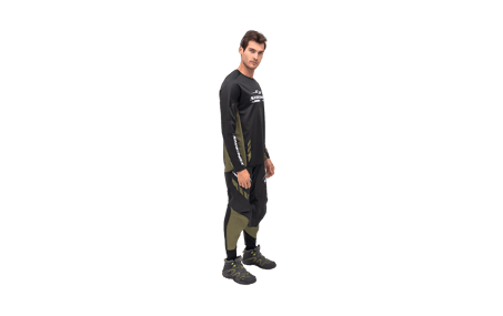 Motorcycle Jersey Khaki-Black image 03