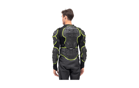 Motorcycle Armor Black-Green image 03