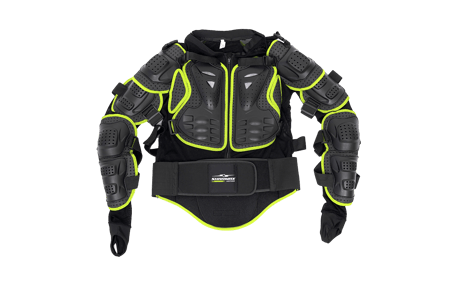 Motorcycle Armor Black-Green image 04