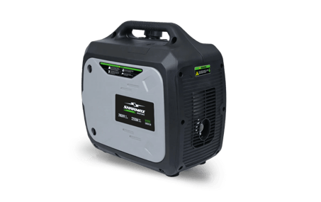 Gasoline Inverter Generator Recoil Start 2.2 kW Gray-Black image 03