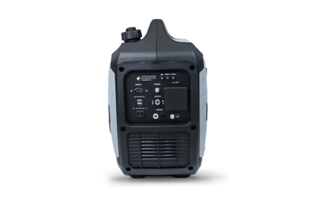Gasoline Inverter Generator Recoil Start 2.2 kW Gray-Black image 04