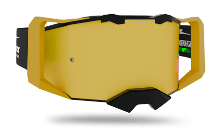 صورة MOTOCROSS GOGGLES ROLL-OF SYSTEM YELLOW 02