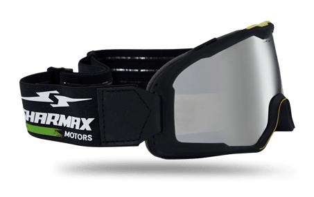 صورة MOTOCROSS GOGGLES RETRO STYLE GRAY 02