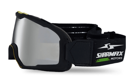 صورة MOTOCROSS GOGGLES RETRO STYLE GRAY 03