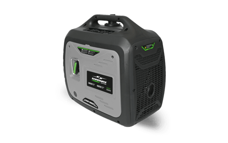 صورة Gasoline Inverter Silent Generator Recoil & Electric Start 3.8KW Gray-Black 04