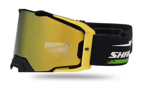 صورة MOTOCROSS GOGGLES ROLL-OF SYSTEM YELLOW 03