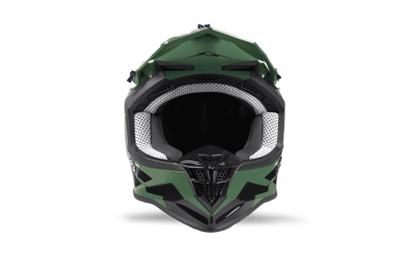 صورة MOTORCYCLE HELMET CROSS KHAKI-WHITE SIZE S, M, L 03