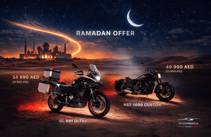 Ramadan special on Sharmax premium bikes 🌙🏍️ Ramadan special on Sharmax premium bikes 🌙🏍️