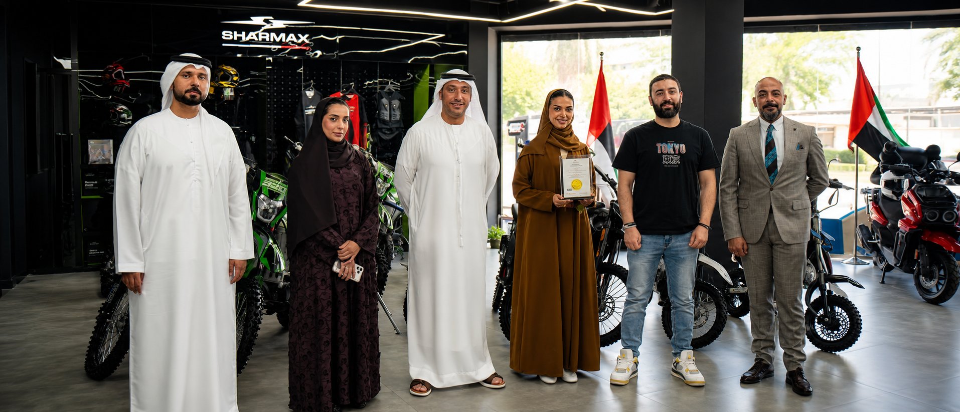 Dubai Economy Department Visits Sharmax Showroom to Support Consumer Rights Standards