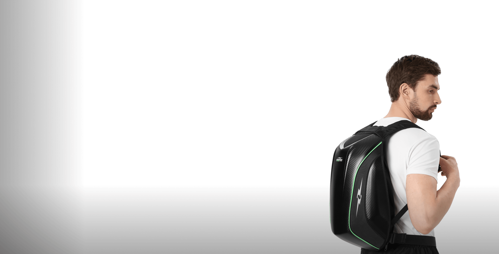 Motorcycle Backpack Black