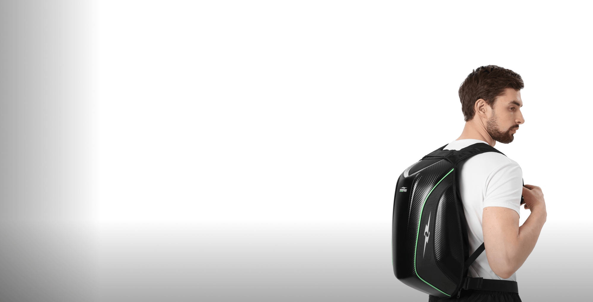 Motorcycle Backpack Black