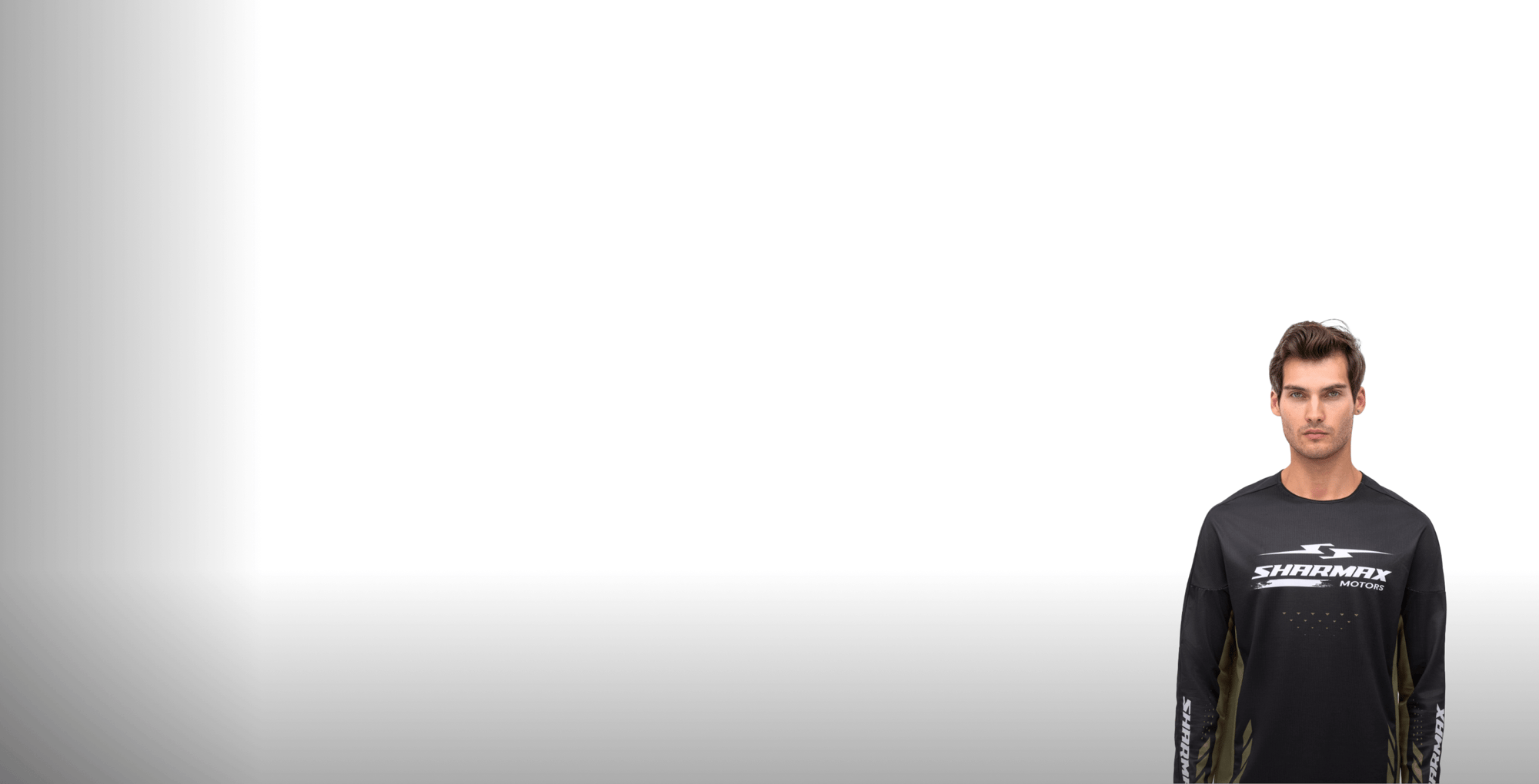 Motorcycle Jersey Khaki-Black