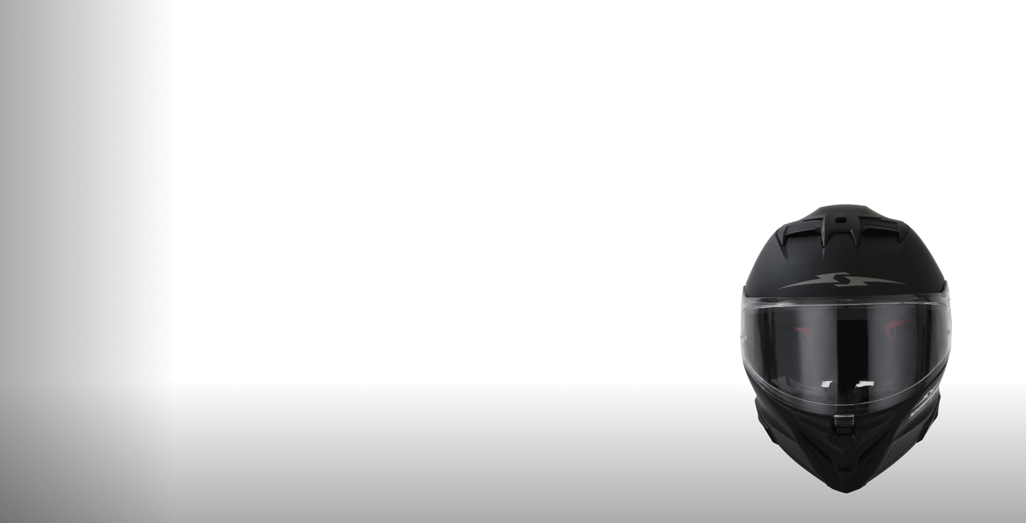 Motorcycle Helmet Full Face Black Matt Size S, M, L