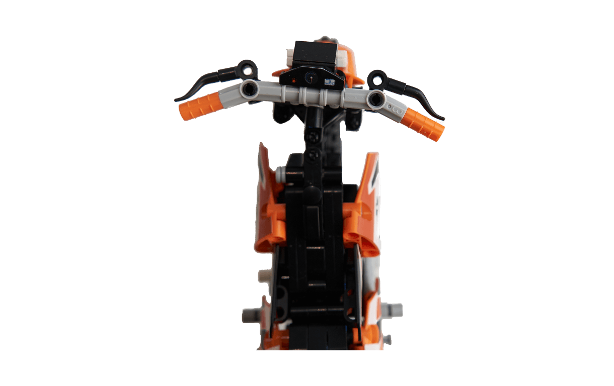 صورة CONSTRUCTION SET OFF-ROAD MOTORCYCLE ORANGE 03