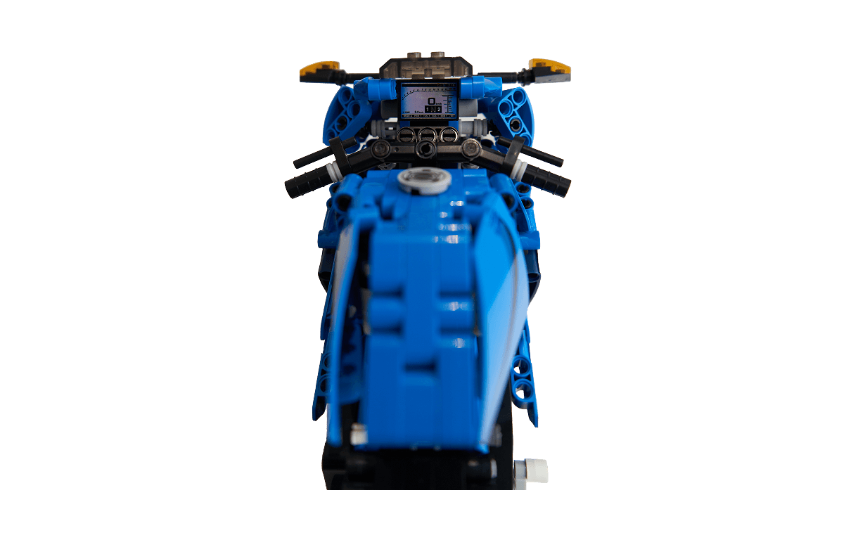 صورة CONSTRUCTION SET MOTORCYCLE  BLUE 04