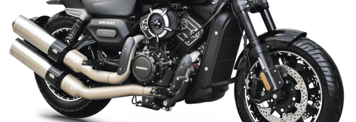 محرك قوي من نوع V-twin محرك قوي من نوع V-twin