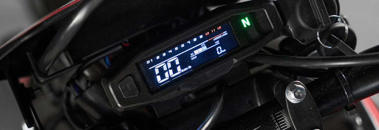 Retro style dashboard