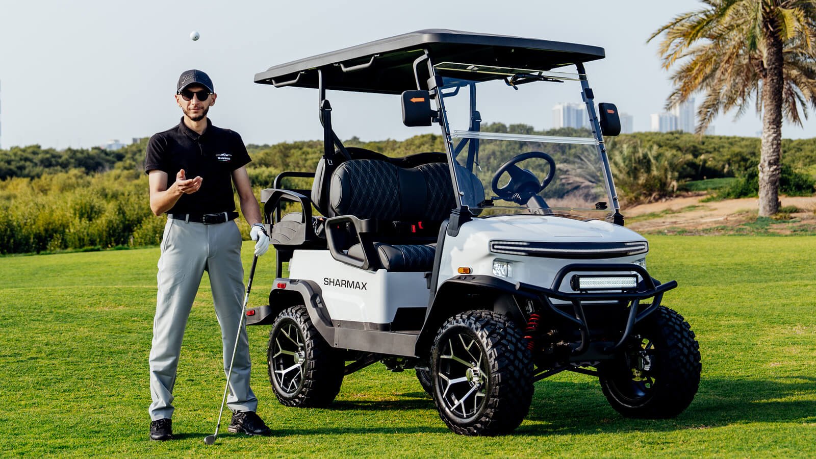 Premium golf cart fleet solutions for resorts in the UAE