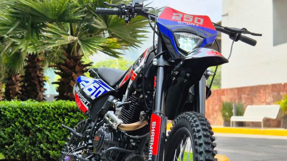 Enduro 250cc para caminos difíciles en México