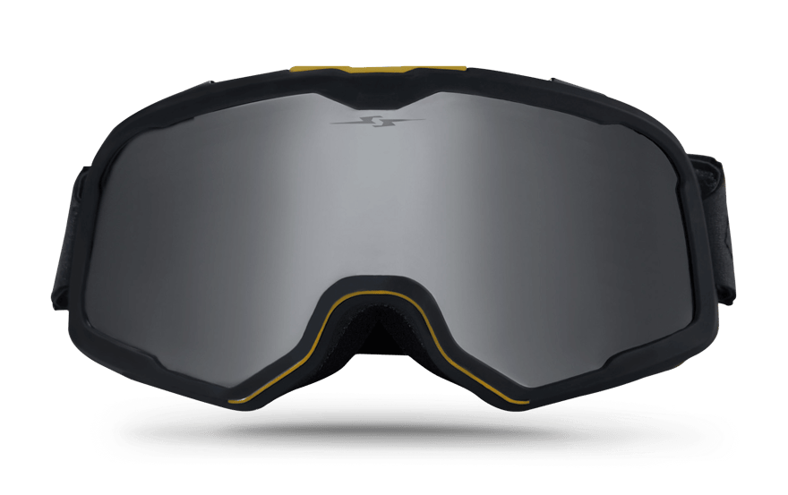 صورة MOTOCROSS GOGGLES RETRO STYLE GRAY 01