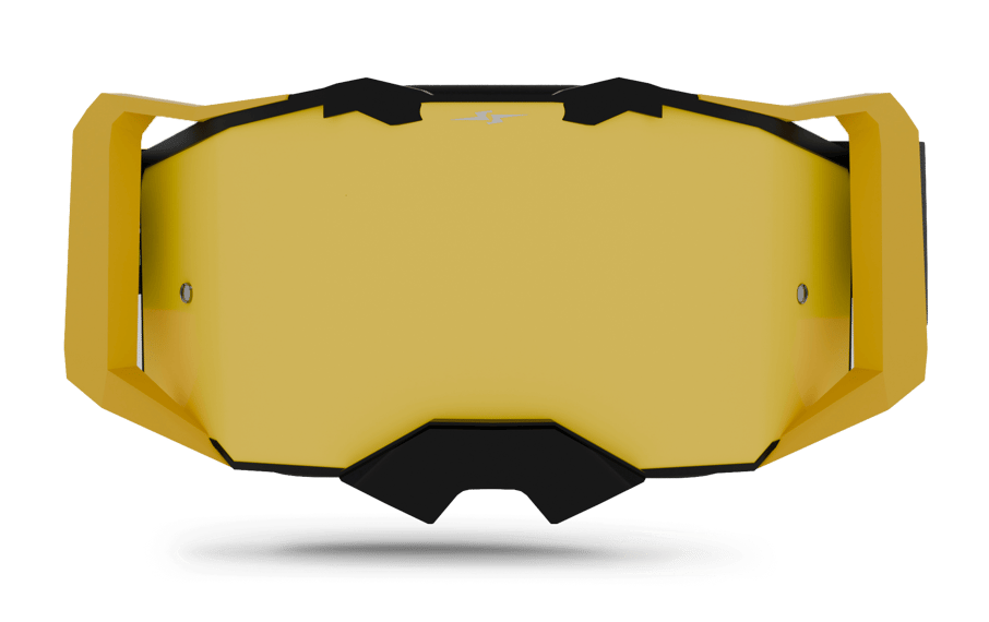 Motocross Goggles Roll-Of System Yellow image 01 Motocross Goggles Roll-Of System Yellow image 01