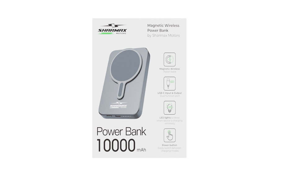صورة Power Bank 10,000 mAh Gray 05
