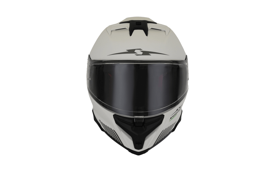 صورة Motorcycle Helmet Full Face White Matt Size S, M, L 02