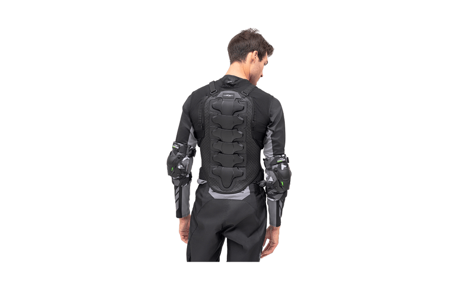 صورة Motorcycle Armor Vest Chest-Back Black 03