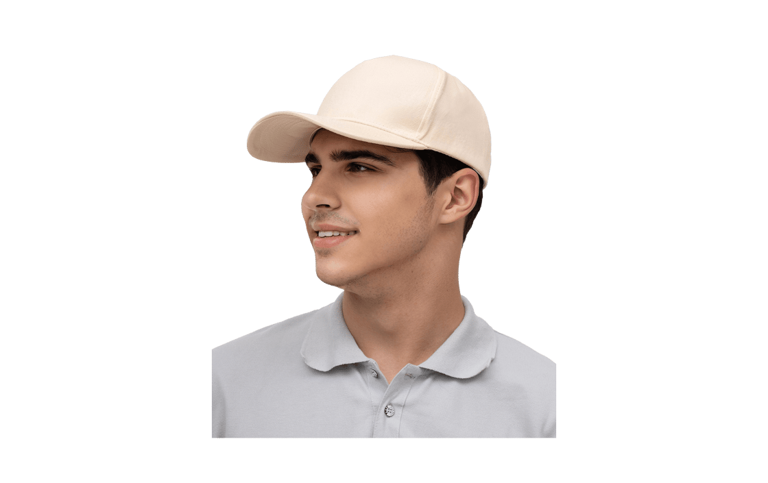 Embroidered Cap Cream-Khaki image 01 Embroidered Cap Cream-Khaki image 01