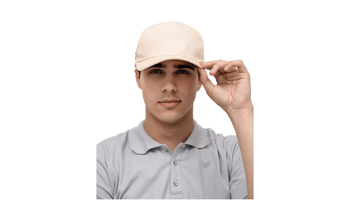Embroidered Cap Cream-Khaki image 04 Embroidered Cap Cream-Khaki image 04