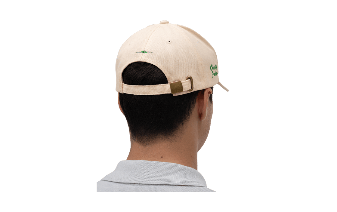 Embroidered Cap Cream-Khaki image 05 Embroidered Cap Cream-Khaki image 05