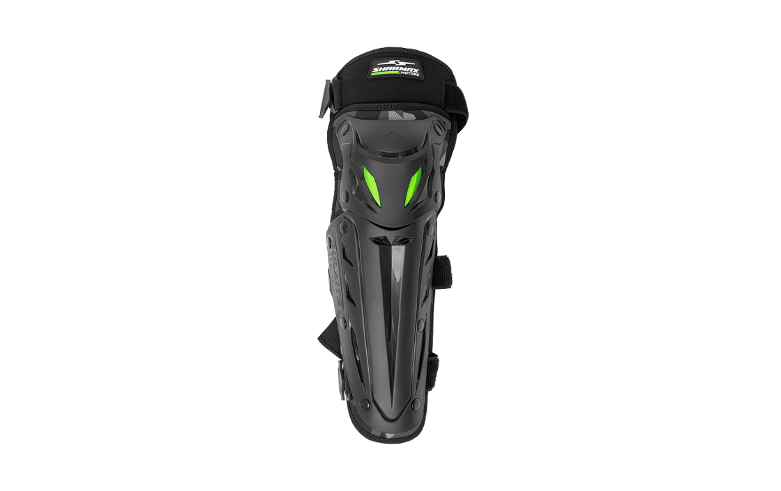 Knee Pads Black-Green image 02