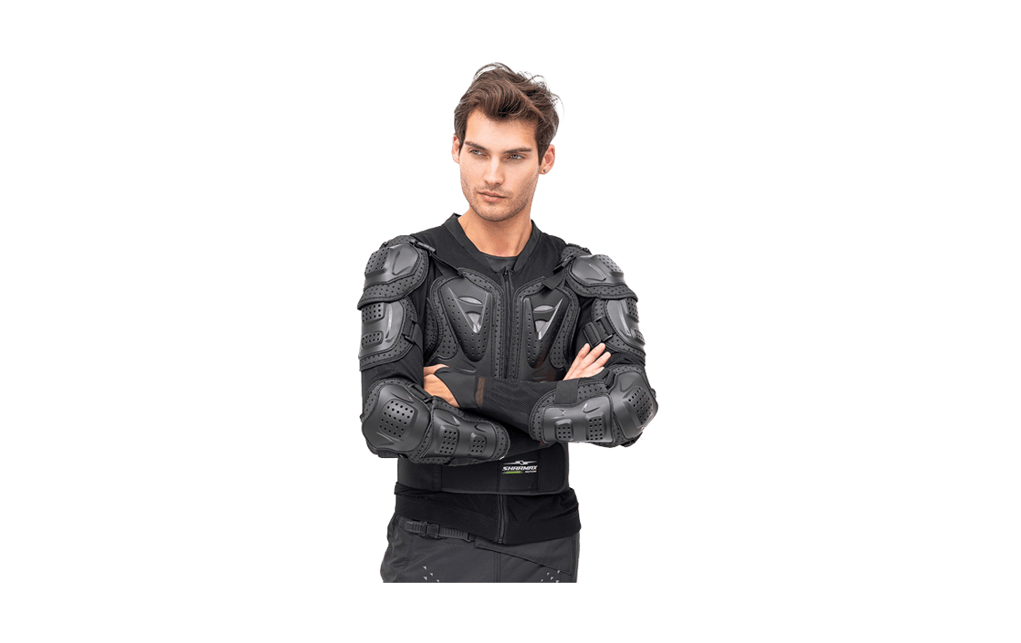 Motorcycle Armor Black-Gray image 02