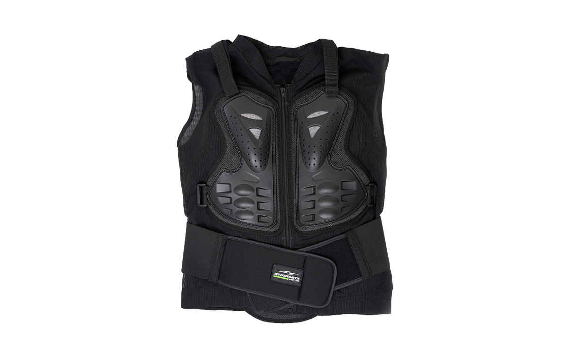Motorcycle Armor Vest Chest-Back Black image 04