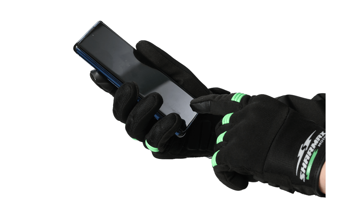 صورة MOTORCYCLE GLOVES BLACK 03