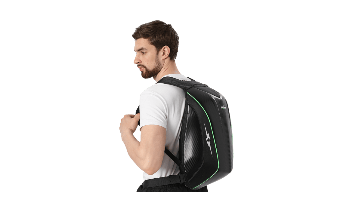 صورة MOTORCYCLE BACKPACK BLACK 02