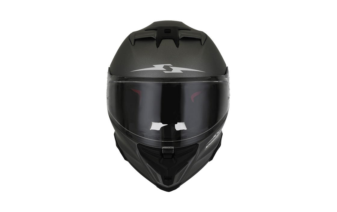 صورة Motorcycle Helmet Full Face Grey Matt Size S, M, L 02