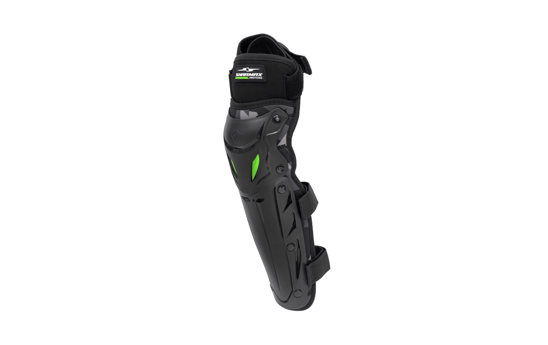 صورة Knee Pads Black-Green 01 صورة Knee Pads Black-Green 01