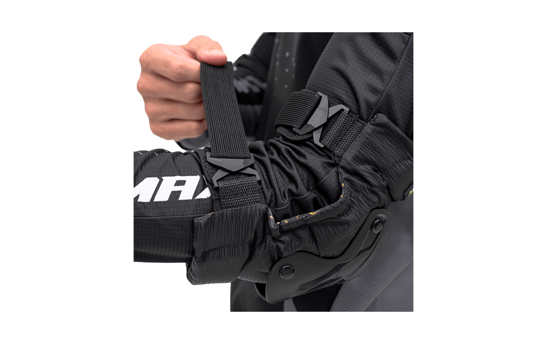 صورة Elbow Pads Black-Green 03