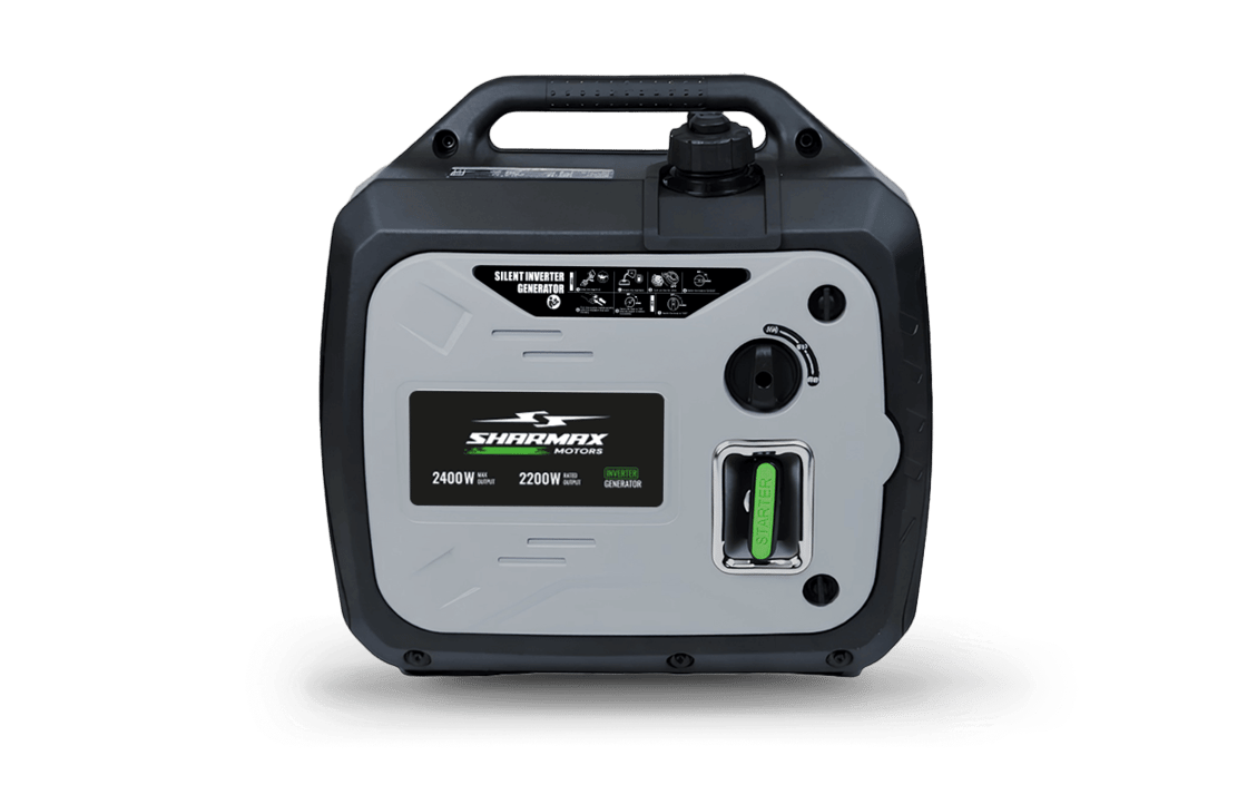صورة Gasoline Inverter Generator Recoil Start 2.2 kW Gray-Black 01 صورة Gasoline Inverter Generator Recoil Start 2.2 kW Gray-Black 01