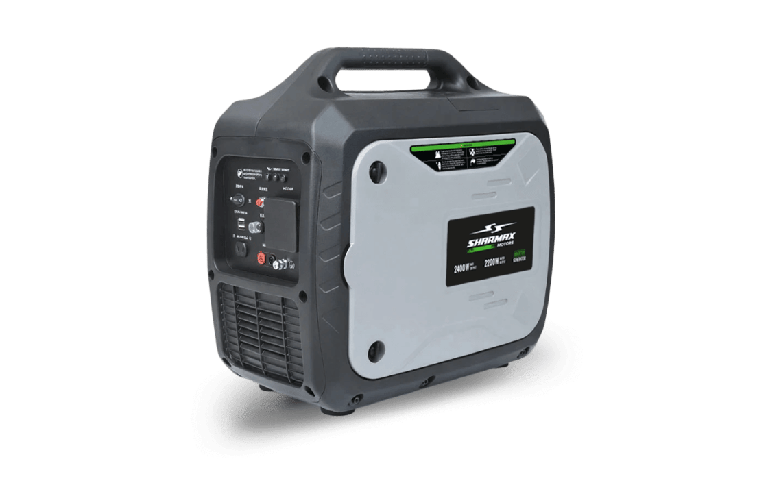 صورة Gasoline Inverter Generator Recoil Start 2.2 kW Gray-Black 02 صورة Gasoline Inverter Generator Recoil Start 2.2 kW Gray-Black 02