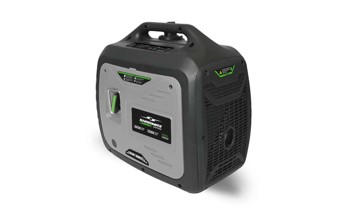 صورة Gasoline Inverter Silent Generator Recoil & Electric Start 3.0KW Gray-Black 04 صورة Gasoline Inverter Silent Generator Recoil & Electric Start 3.0KW Gray-Black 04